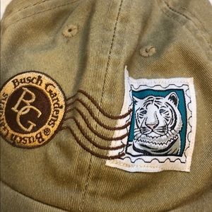 Busch Gardens Accessories - Busch Gardens Animal Tiger khaki color hat Busch Gardens Accessories - Busch Gardens Animal Tiger khaki color hat